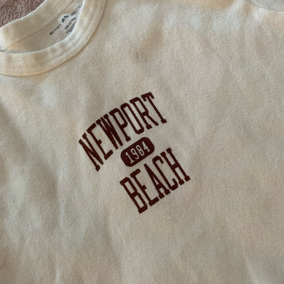 Brandy melville cropped newport beach tee - Picture 3 of 3